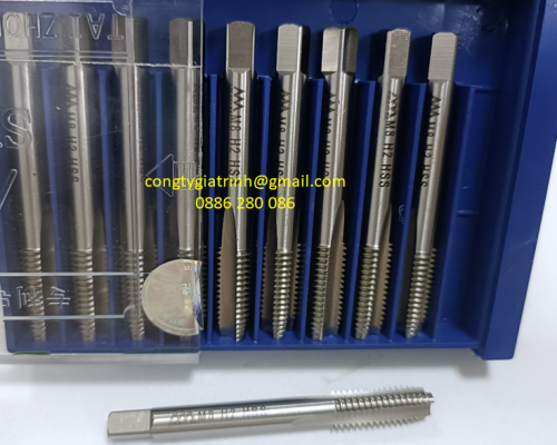 TARO THẲNG TRẮNG HS-HSS-M8x1.25