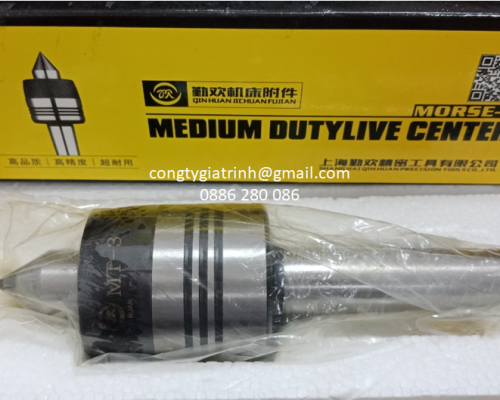 Mũi chống tâm máy tiện HK (quay) MT3_HỢP KIM