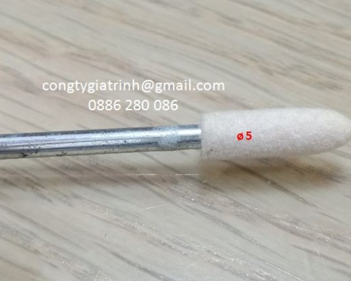 Nỉ trắng nhọn 3X5