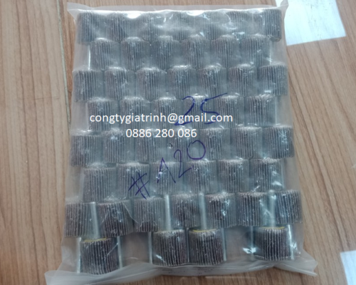 NHÁM XẾP TRỤ 25X25X6MM #120