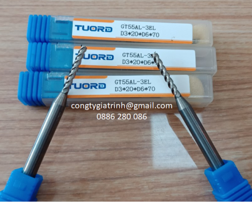 Dao phay nhôm GT55AL-D3X20XD6X70X3T