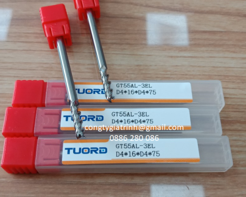 Dao phay nhôm GT55AL-D4X16X75X3T