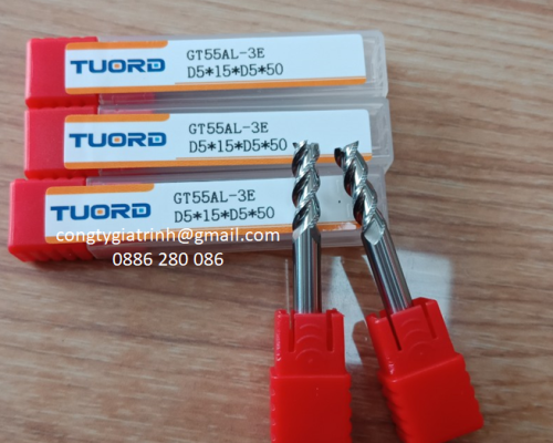 Dao phay nhôm GT55AL-D5X15XD5X50X3T