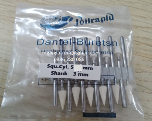 Nỉ trắng nhọn ∆ ø5x3 Joilraplu