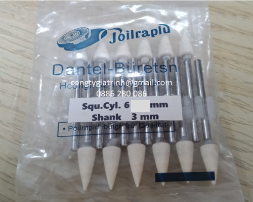 Nỉ trắng nhọn ∆ ø6x3 Joilraplu