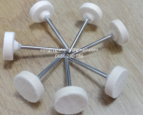 Nỉ trắng chữ T  ø20