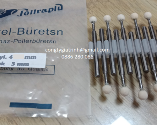 Nỉ trắng đầu tròn ø4 cán 3 Joilraplu