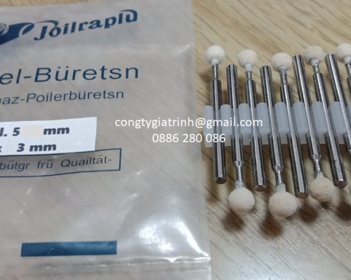 Nỉ trắng đầu tròn ø5 cán 3 Joilraplu