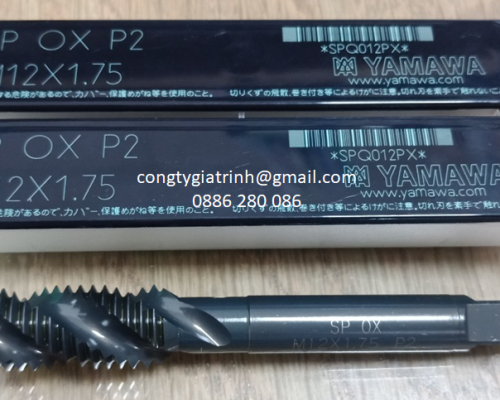 MŨI TARO XOẮN ĐEN SP OX P2 M12X1.75