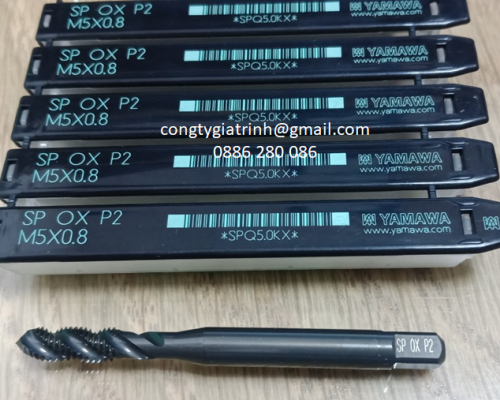 MŨI TARO XOẮN ĐEN SP OX P2 M5x0.8
