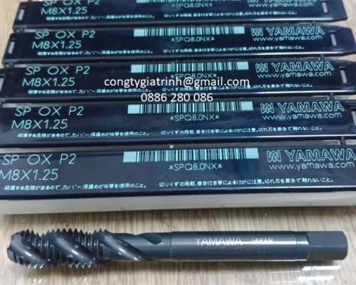 MŨI TARO XOẮN ĐEN SP OX P2 M8x1.25