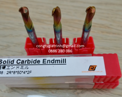 Dao phay cầu E68- D4R2X8X50X2T