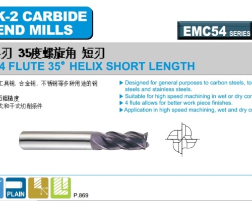 PHAY HỢP KIM 4 ME K2-EMC54