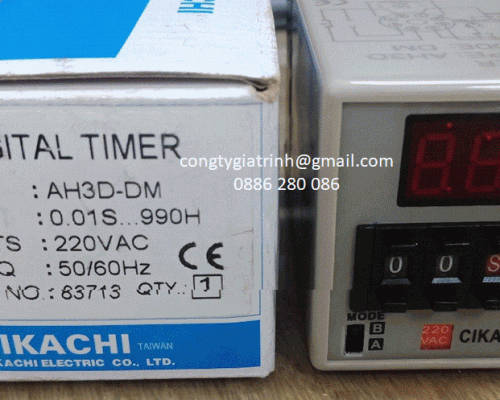 RƠLE THỜI GIAN CIKACHI AH3D-DM