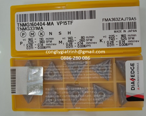 MẢNH DAO TNMG160404MA VP15TF