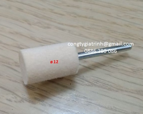 Nỉ trắng trụ 3X12