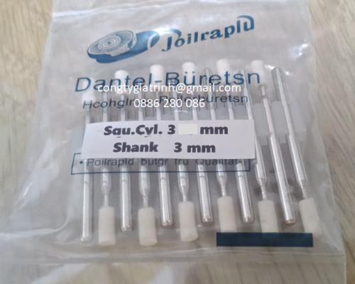 Nỉ trắng trụ ø3x3 Joilraplu