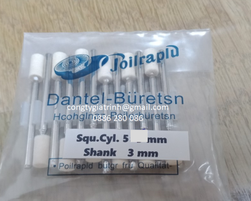 Nỉ trắng trụ ø5x3 Joilraplu