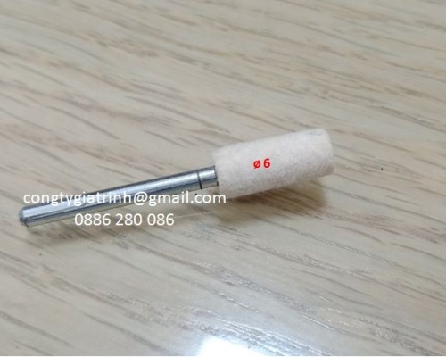 Nỉ trắng trụ 3X6