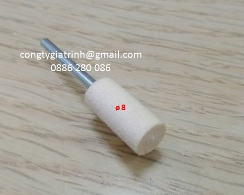 Nỉ trắng trụ 3X8