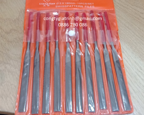 DŨA SẮT Ø5X180 BẢNG