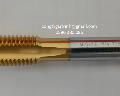 Taro thẳng vàng M16X2.0 YH4 95.0L