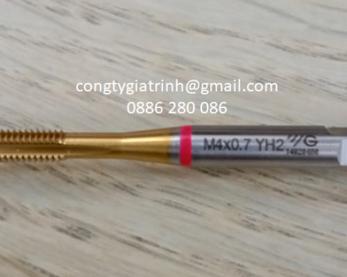 Taro thẳng vàng M4X0.7