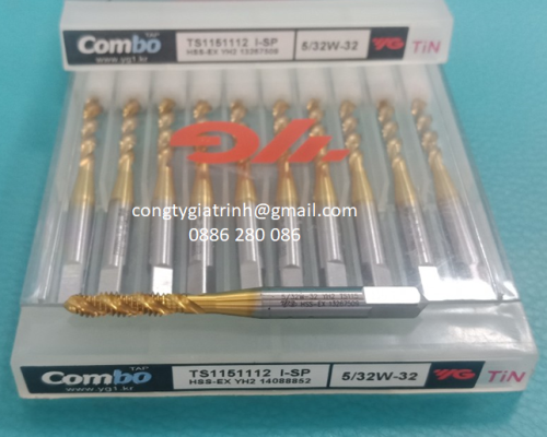 Taro Xoắn Combo+TIN-W 5/32-32