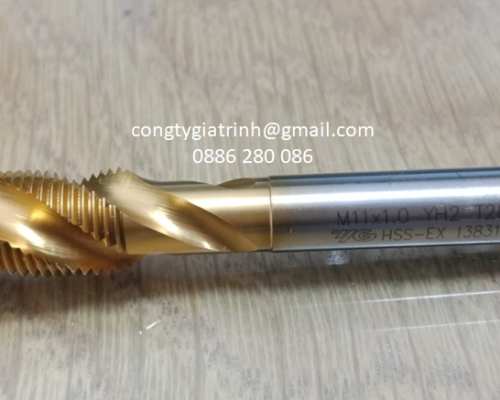 Taro xoắn vàng M11X1.0