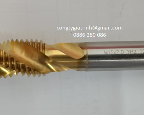 Taro xoắn vàng M16x2.0