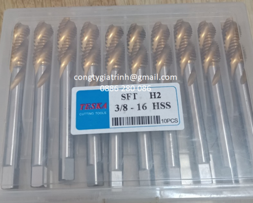 TARO XOẮN VÀNG HSS 3/8-16UNC_TESKA