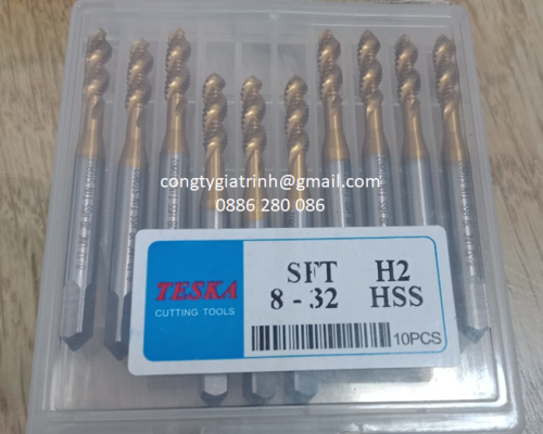 TARO XOẮN VÀNG HSS 8-32UNC_TESKA