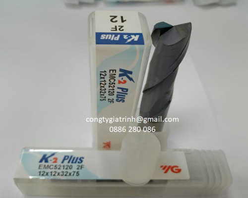 Dao phay hợp kim K2 Plus D12X32X75X2T YG