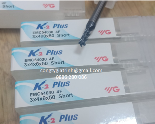Dao phay hợp kim K2 Plus D3X8XD4X50X4T YG