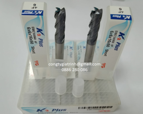 Dao phay hợp kim K2 Plus D6X16X50X4T YG
