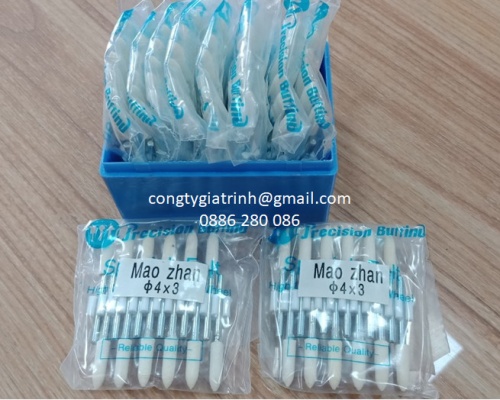 Nỉ trắng nhọn 3X4 HỘP