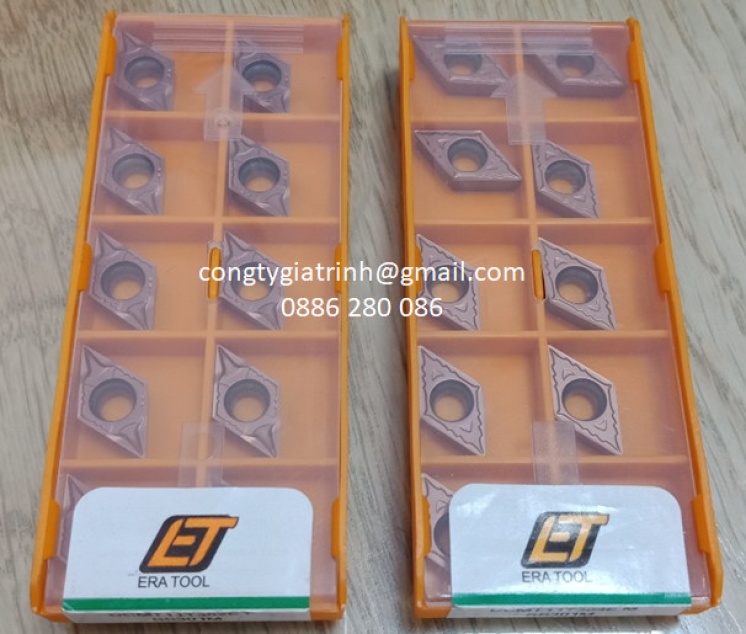 MẢNH DAO DCMT11T302E-F / DCMT11T304E-M-SS301M