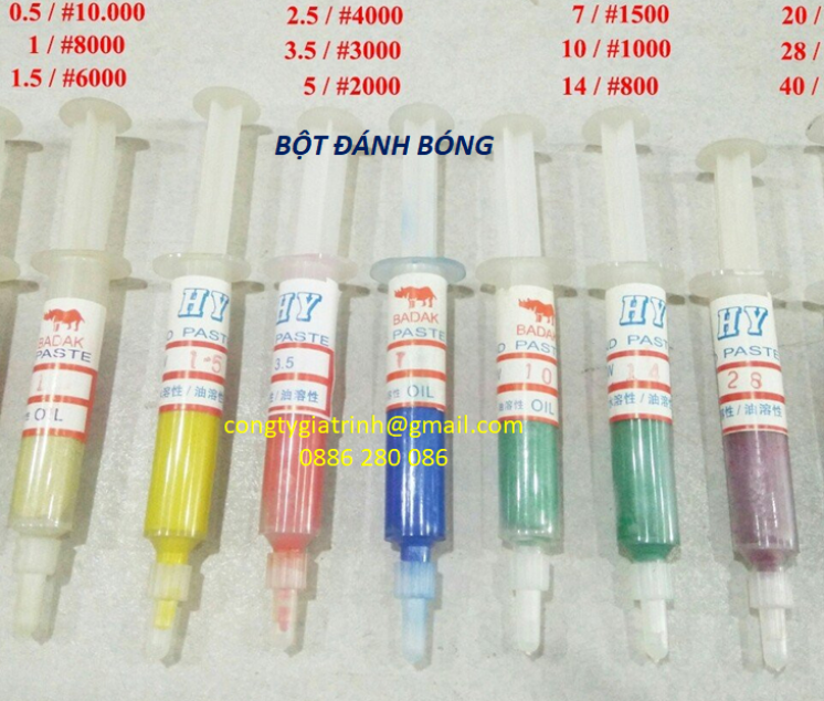 BỘT KIM CƯƠNG ĐÁNH BÓNG
