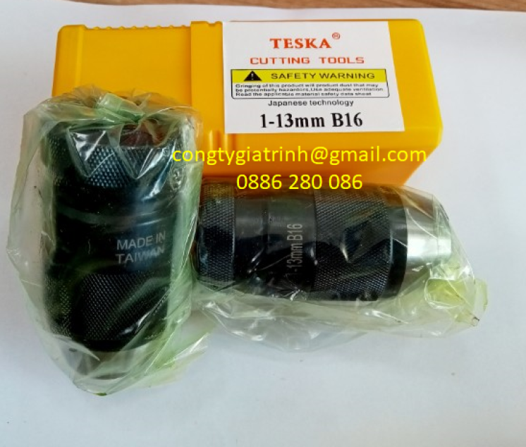 ĐẦU KẸP T.D B16-1-13mm nhẹ / nặng