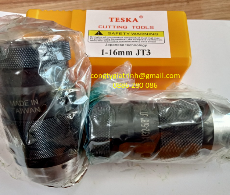 ĐẦU KẸP T.D JT3-1-16mm nhẹ / nặng