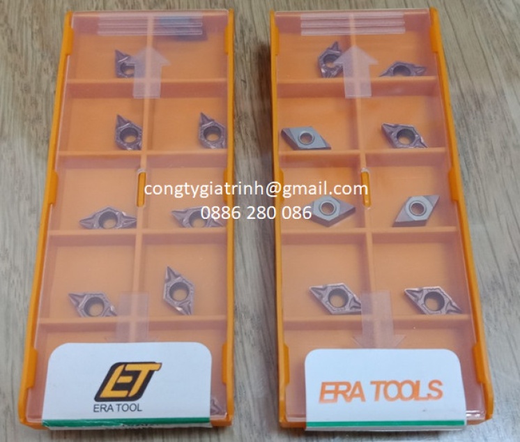 MẢNH DAO DCMT070202E-F / DCMT070204-E-F-SS301M