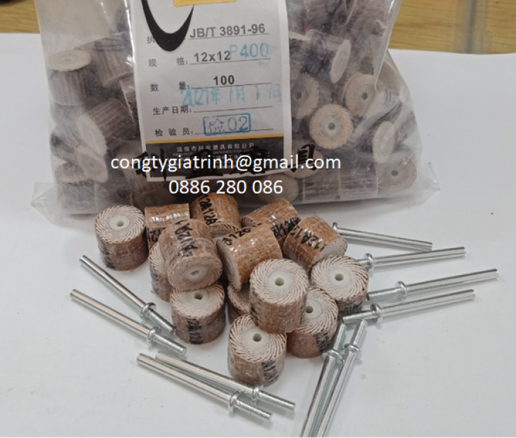 Nhám xếp 12x12x3 #400