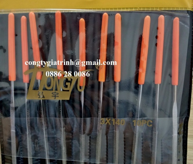 DŨA MÀI KIM CƯƠNG HONGYU 140X3mm TAM GIÁC