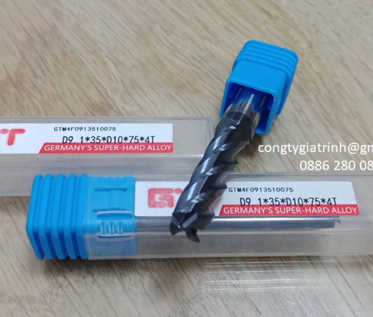 Dao phay Inox D9.1X35XD10X75X4T