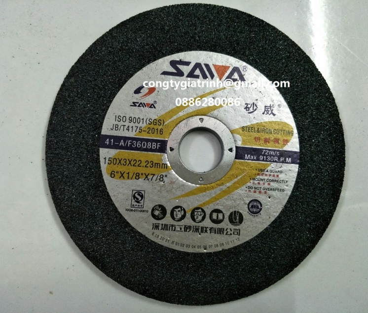 Đá cắt kim loại 150X3.0X22.23