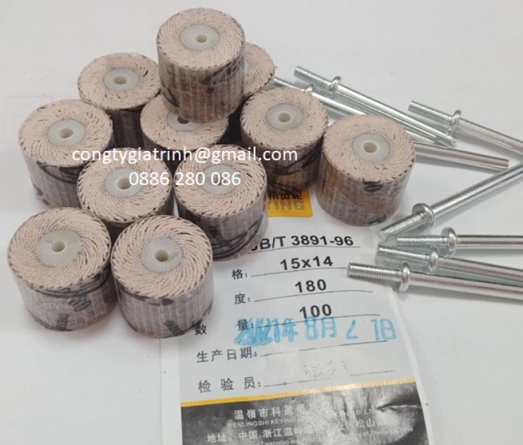 Nhám xếp 15x14x3 #180