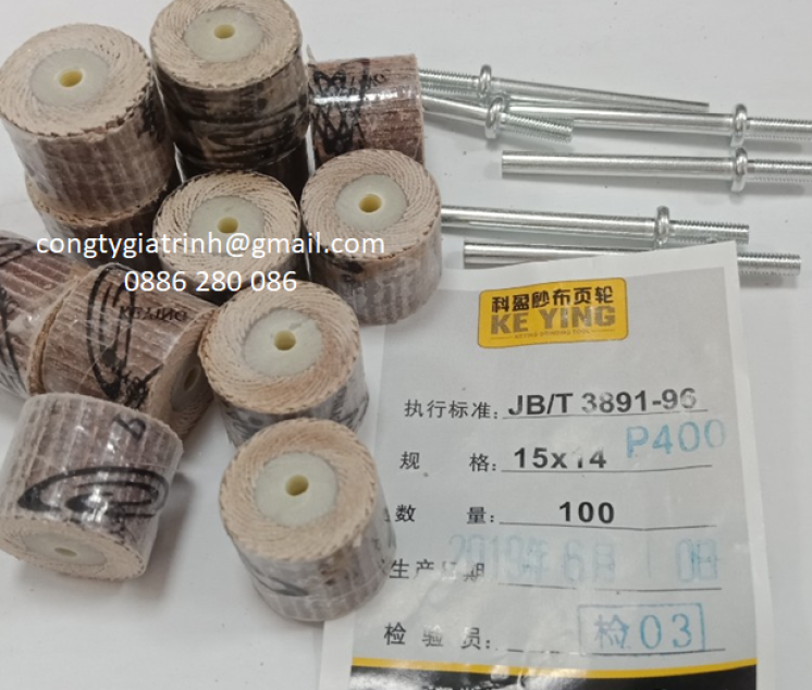 Nhám xếp 15x14x3 #400