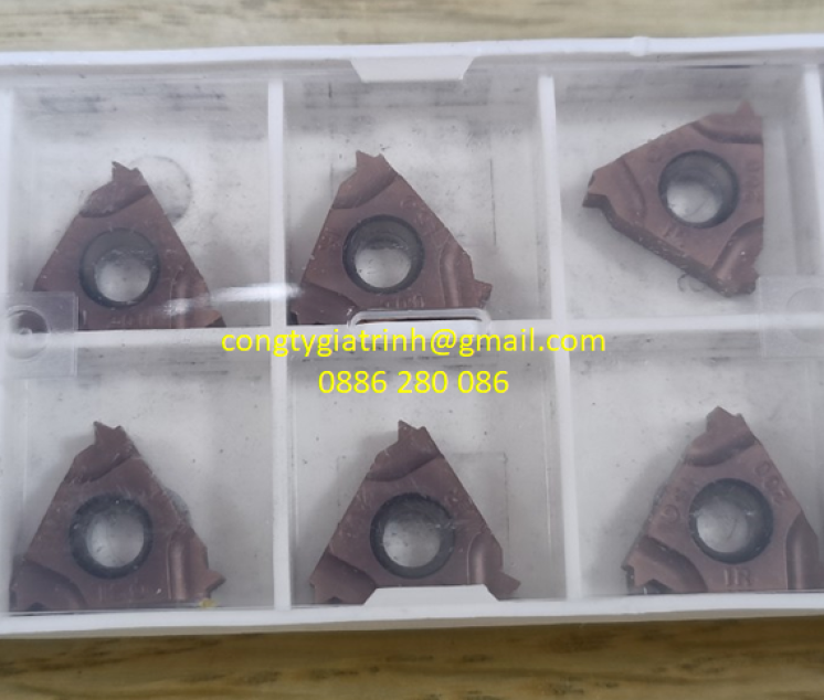 Mảnh dao tiện ren trong 16IR-2.0ISO-TD25P