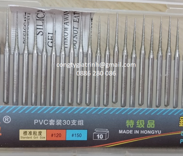 Mũi mài kim cương 20P