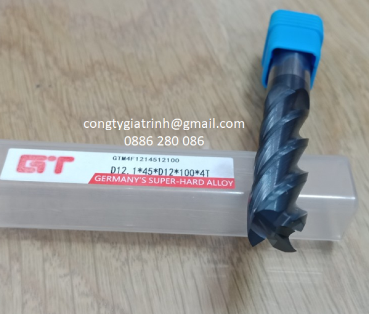 Dao phay Inox D12.1X45XD12X100X4T